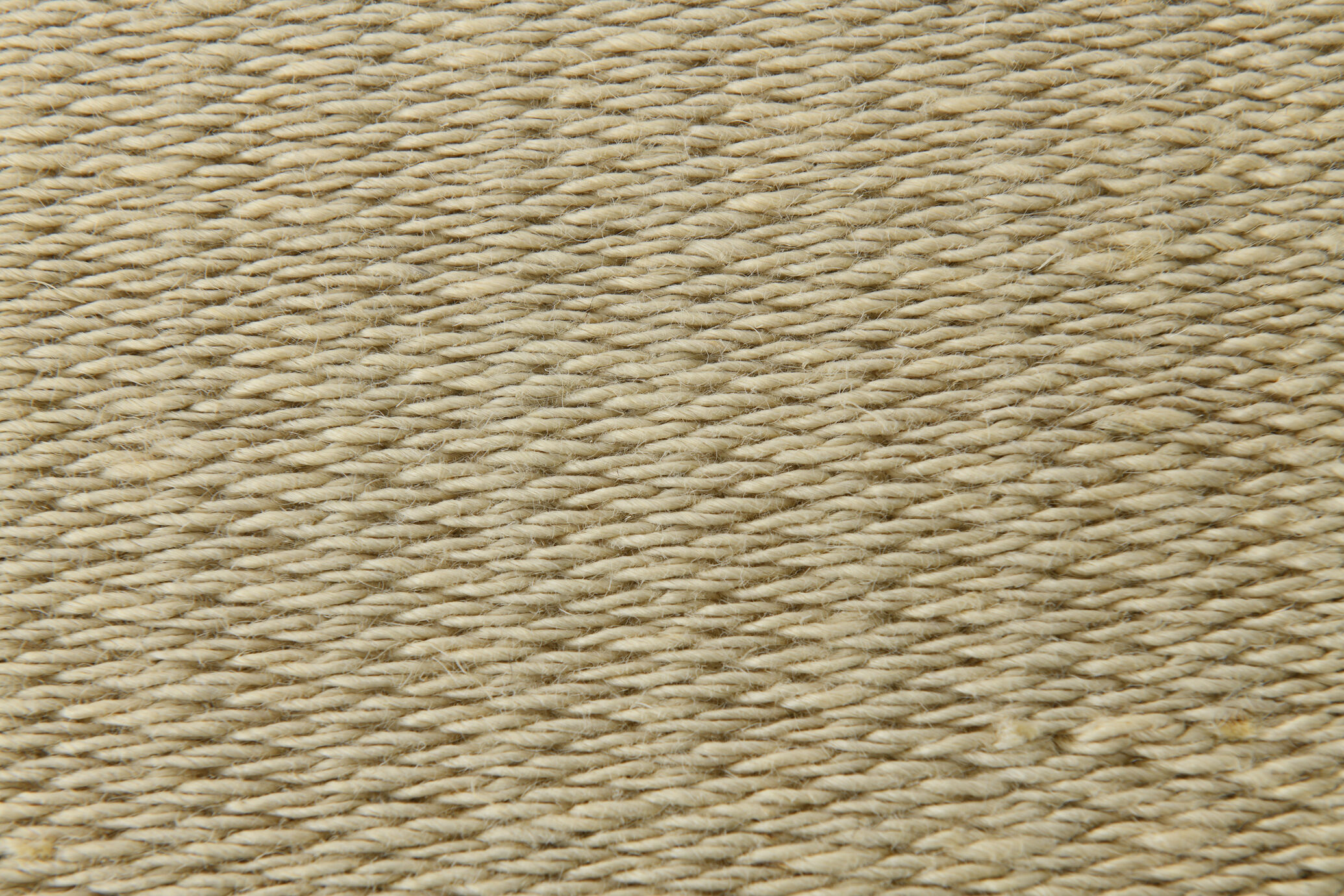 Handmade hemp runner rug 283x77 cm