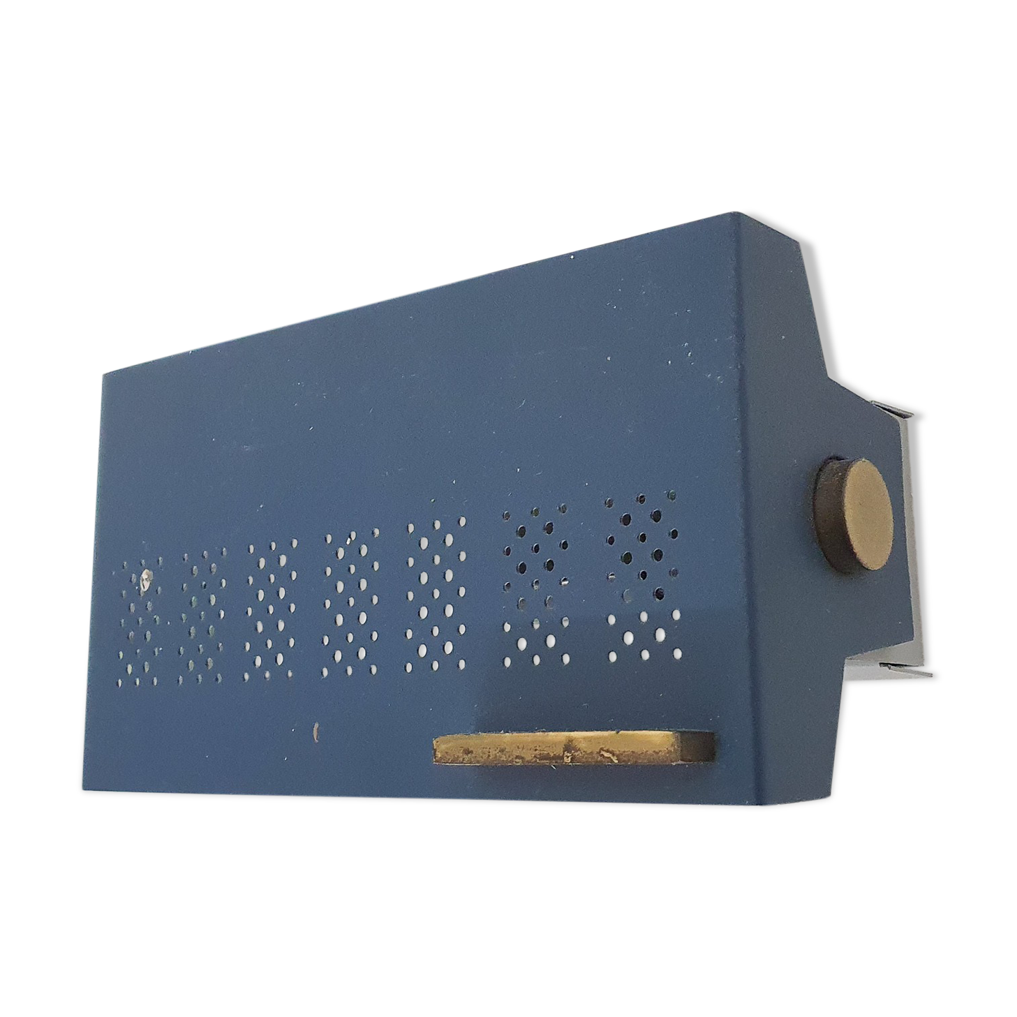 Mid-century metal and brass wall light, The Netherlands 1950's