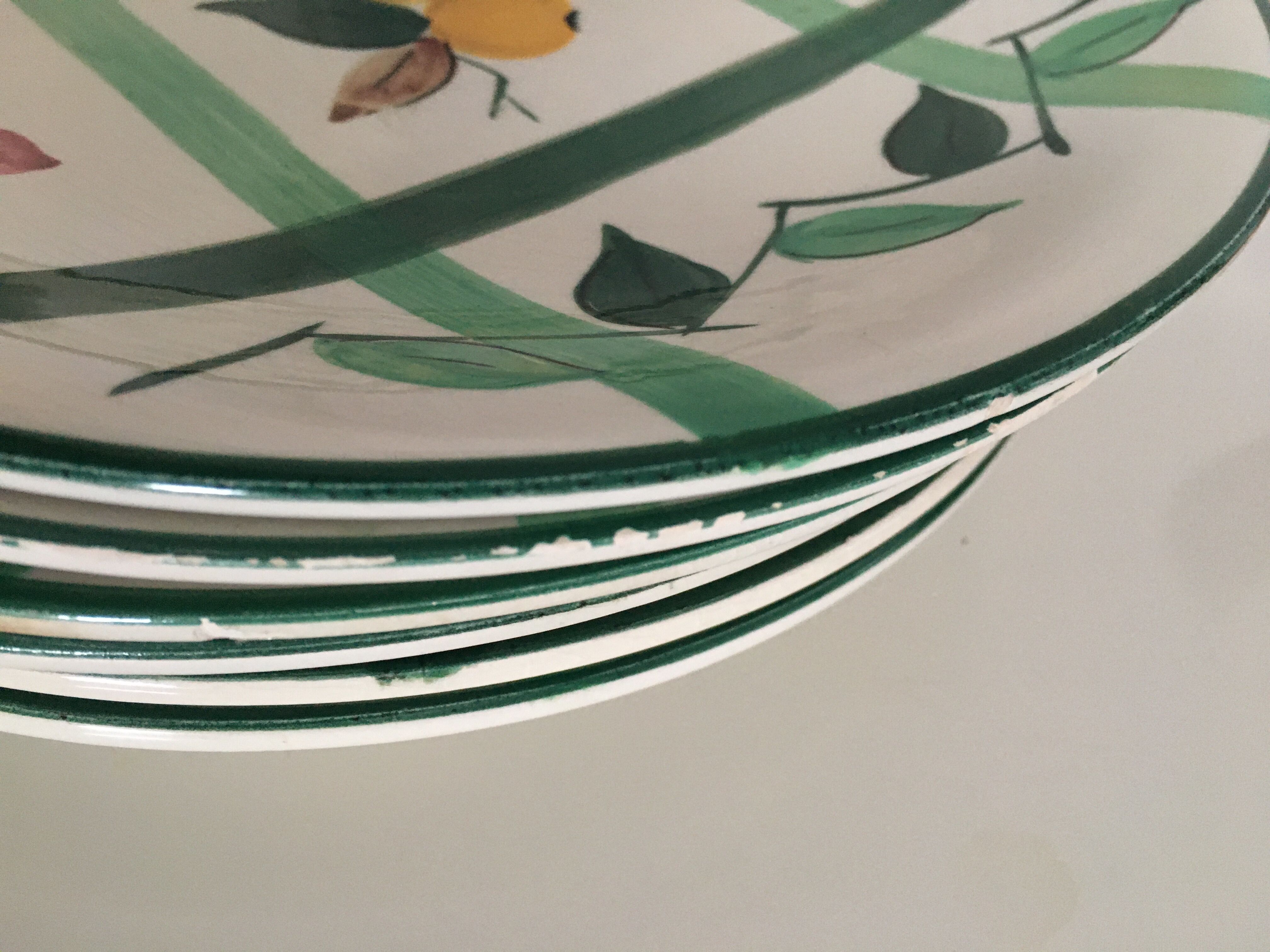 Lot of 6 Longchamp flat plates