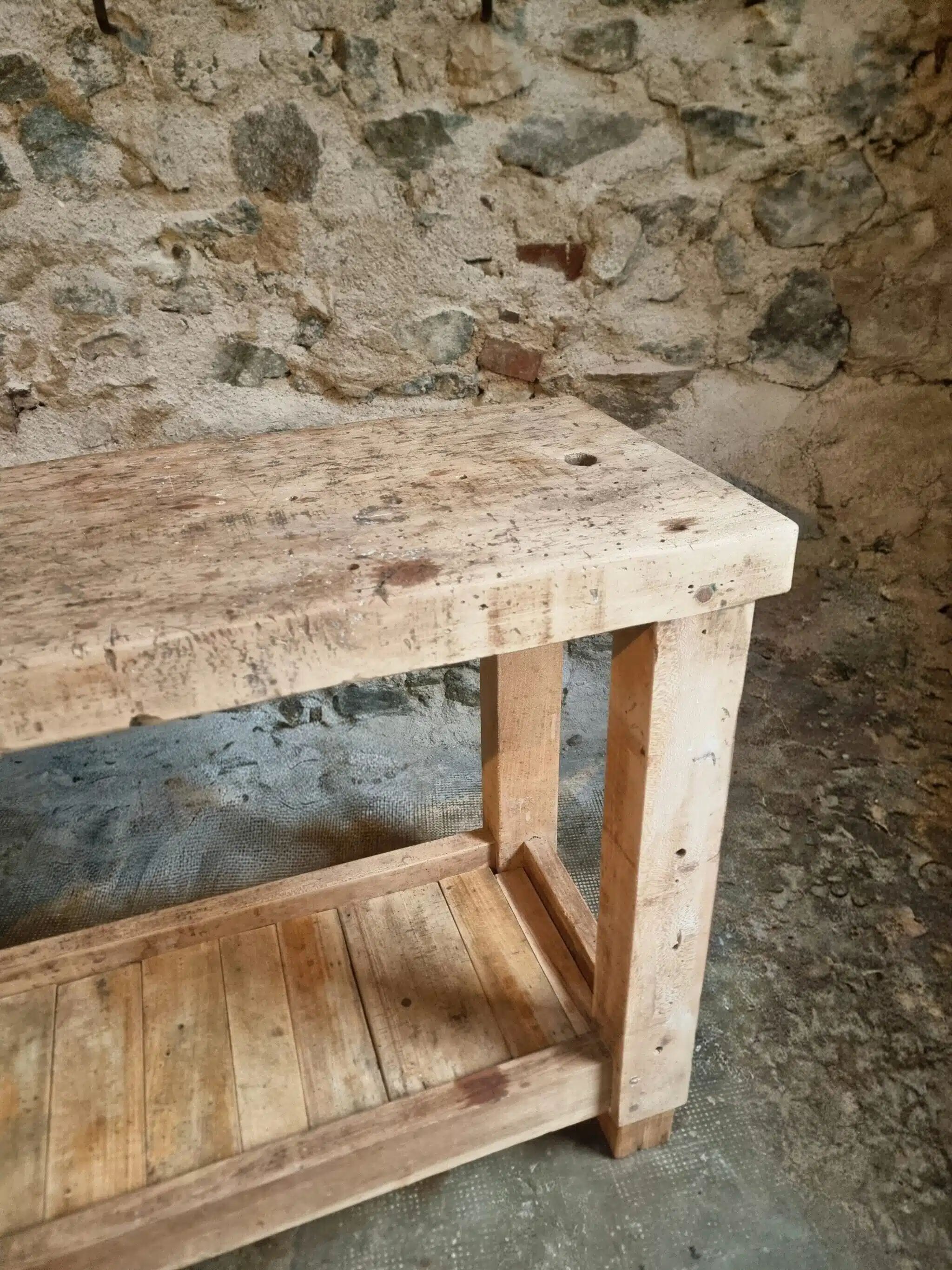 French antique console table, around 1900.
