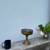 Vintage gilded footed cup