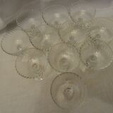 Lot of 11 beautiful cups to vintage champagne