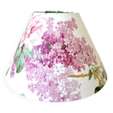 English fabric lampshade Lilac