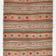Faded Natural Orientel Kilim Rug, 146x252 Cm