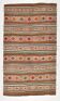 Faded Natural Orientel Kilim Rug, 146x252 Cm