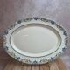 Large oval dish K&G Lunéville model Lisbonne antique 41.5 cm