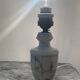 Pair of marble lamp bases from the 1950s.