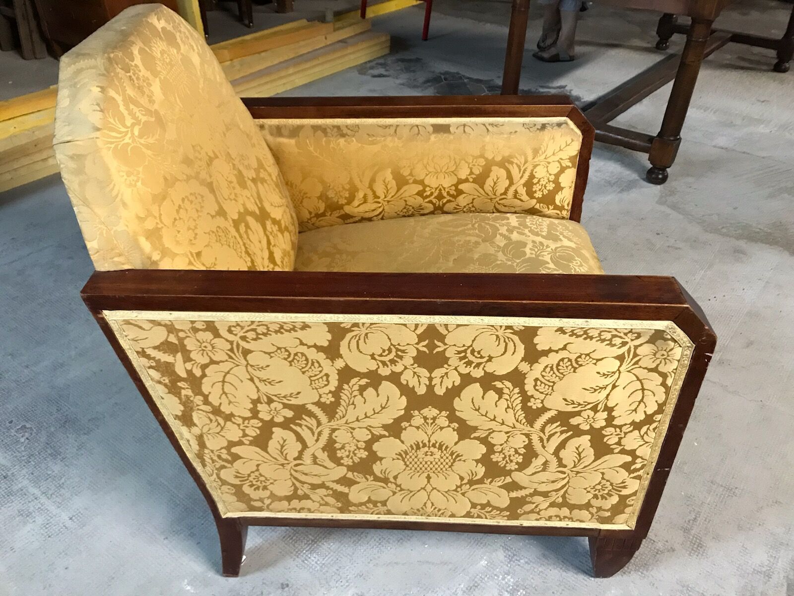 Pair of art deco armchairs