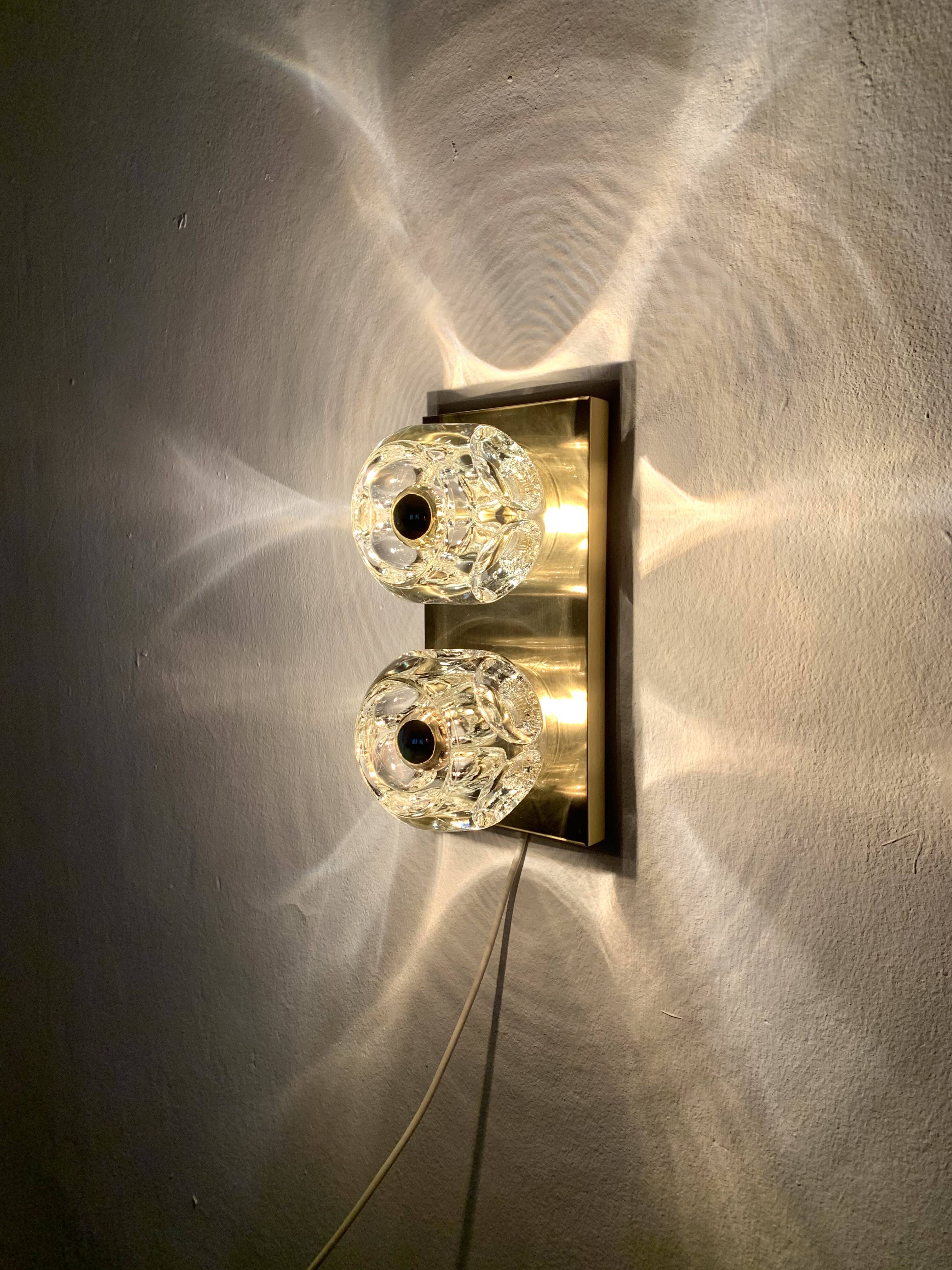 Ice Cube Wall or Ceiling Lamp by Peill and Putzler