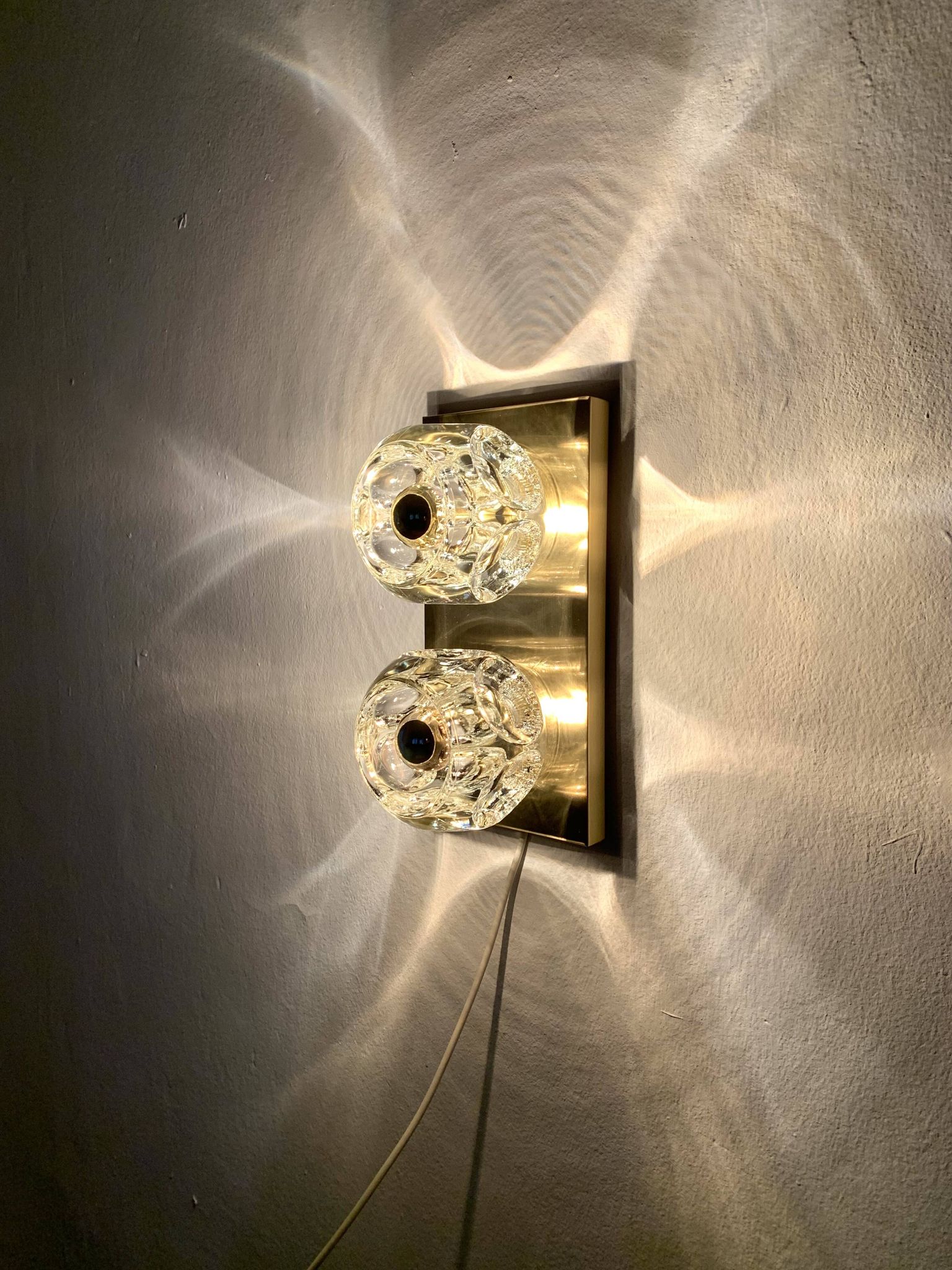 Lampe murale ou de plafond Ice Cube par Peill et Putzler