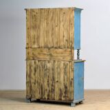 Armoire de cuisine en pin massif, années 1900