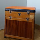 Fisherman's stool storage chest