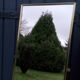 Set of 3 large mirrors rear-view mirrors from the 60s 31x127cm
