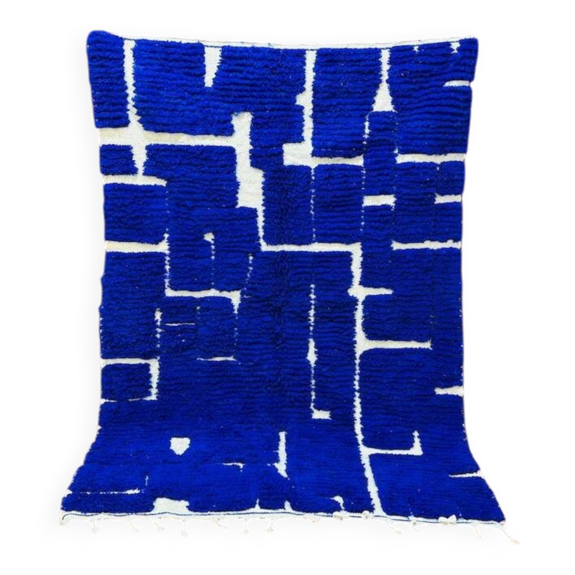 Majorelle blue rug 250cm x 150cm