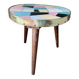 Mid-Century mosaic table, 1960s
