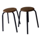 lot de 2 tabourets