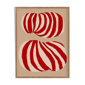 Abstract stripes giclee print, 50x70cm