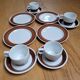 4 cups, and dessert plates MOSA Maastricht Holland