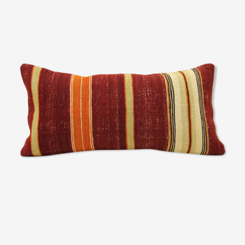 Housse de coussin vintage 25x50 cm