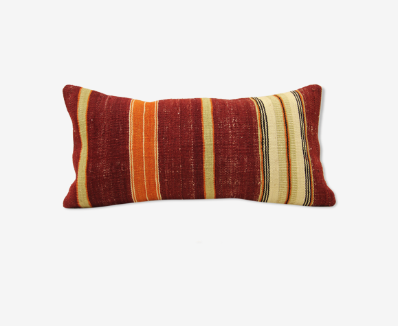 Housse de coussin vintage 25x50 cm