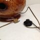 vintage ceramic floor lamp 60-70