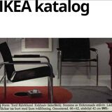 Vintage design Ikea armchairs model Klinte 80s
