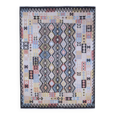 KILIM AFGHAN CONTEMPORAIN 240 x 186 cm
