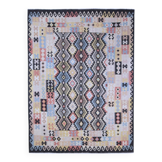 CONTEMPORARY AFGHAN RUG 240 x 186 cm