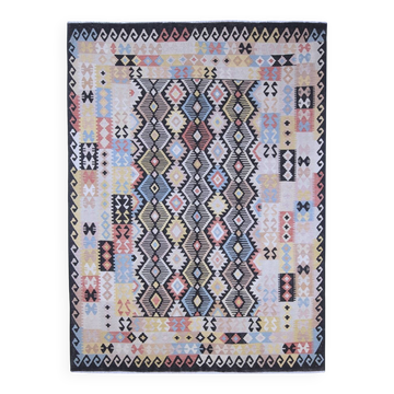 CONTEMPORARY AFGHAN RUG 240 x 186 cm