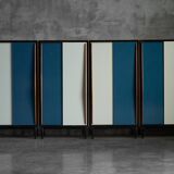 Modernist wardrobes by Willy Van Der Meeren for Tubax, Belgium, 1950s