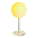 Milky Glass Sphere Table Lamp By Harco Loor For Harco Loor Design, The Netherlands 1980S