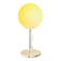 Milky Glass Sphere Table Lamp By Harco Loor For Harco Loor Design, The Netherlands 1980S