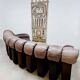 Vintage de Sede modular leather Snake sofa DS 600 Elenora Peduzzi