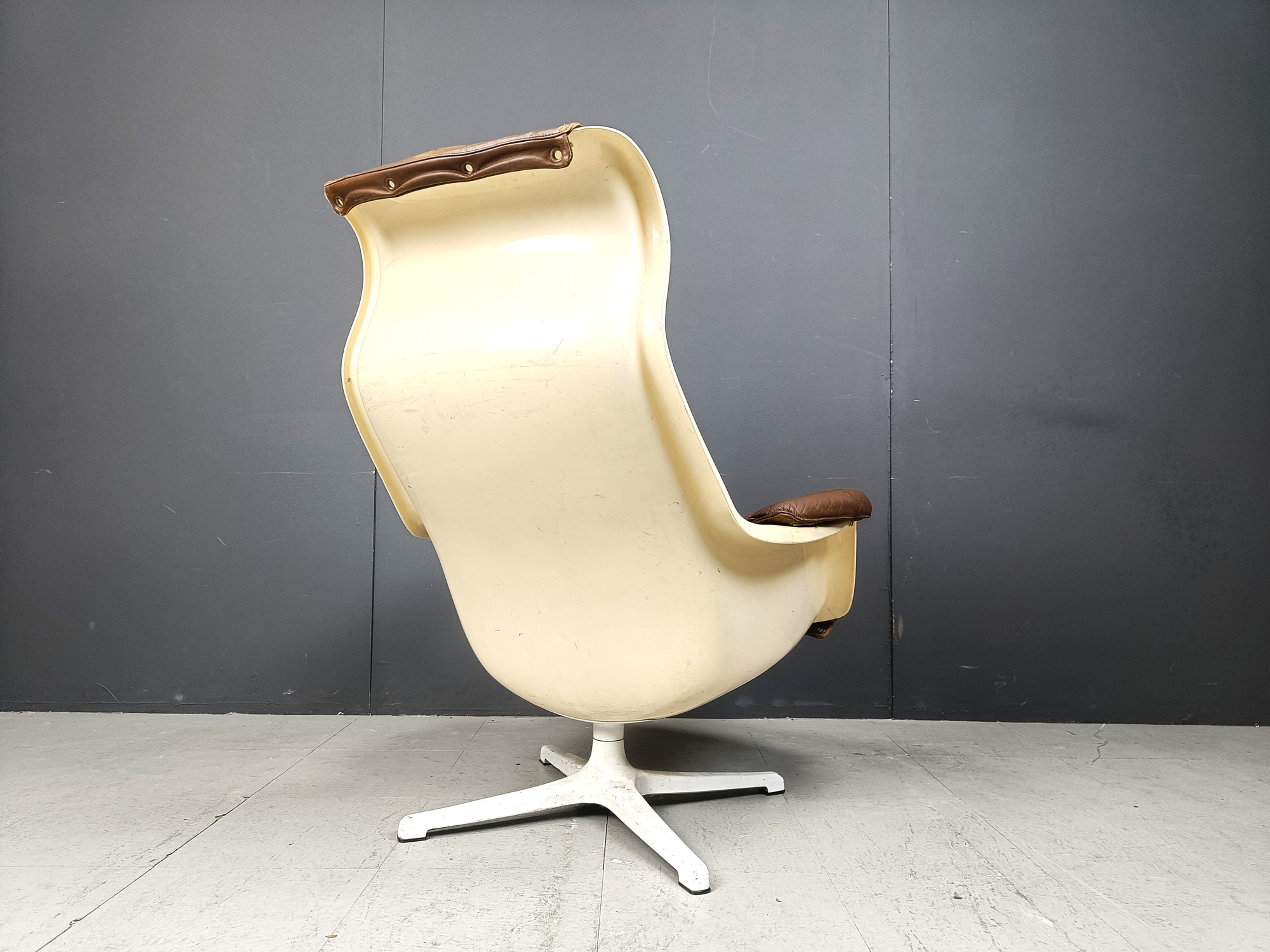 Mid-century space age galaxy armchair by Alf Svensson for Dux, 1968