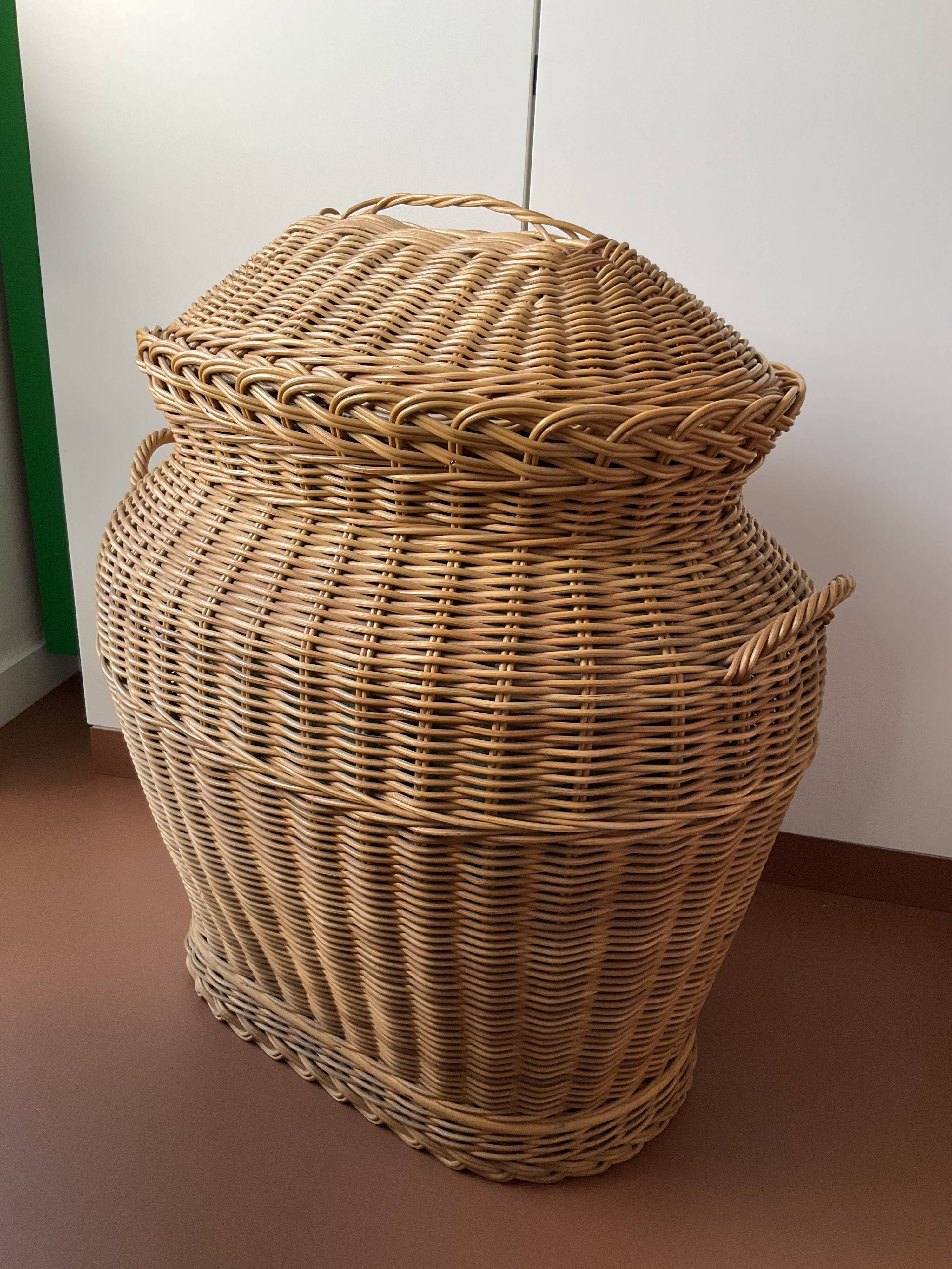 Panière à linge vintage