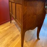 Louis XV style chest of drawers inlaid rosewood