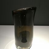 Blown glass vase