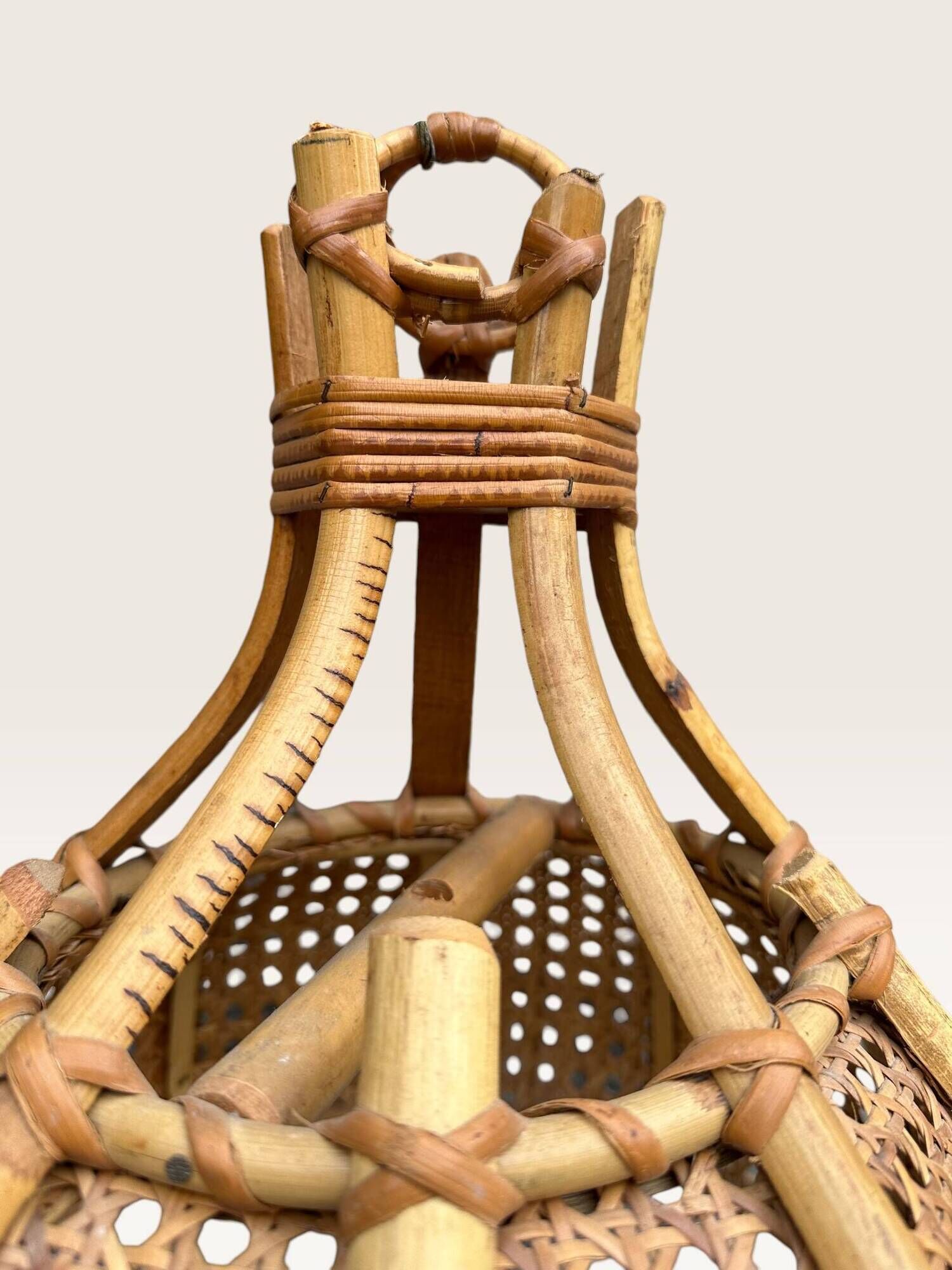 Rattan and cane suspension