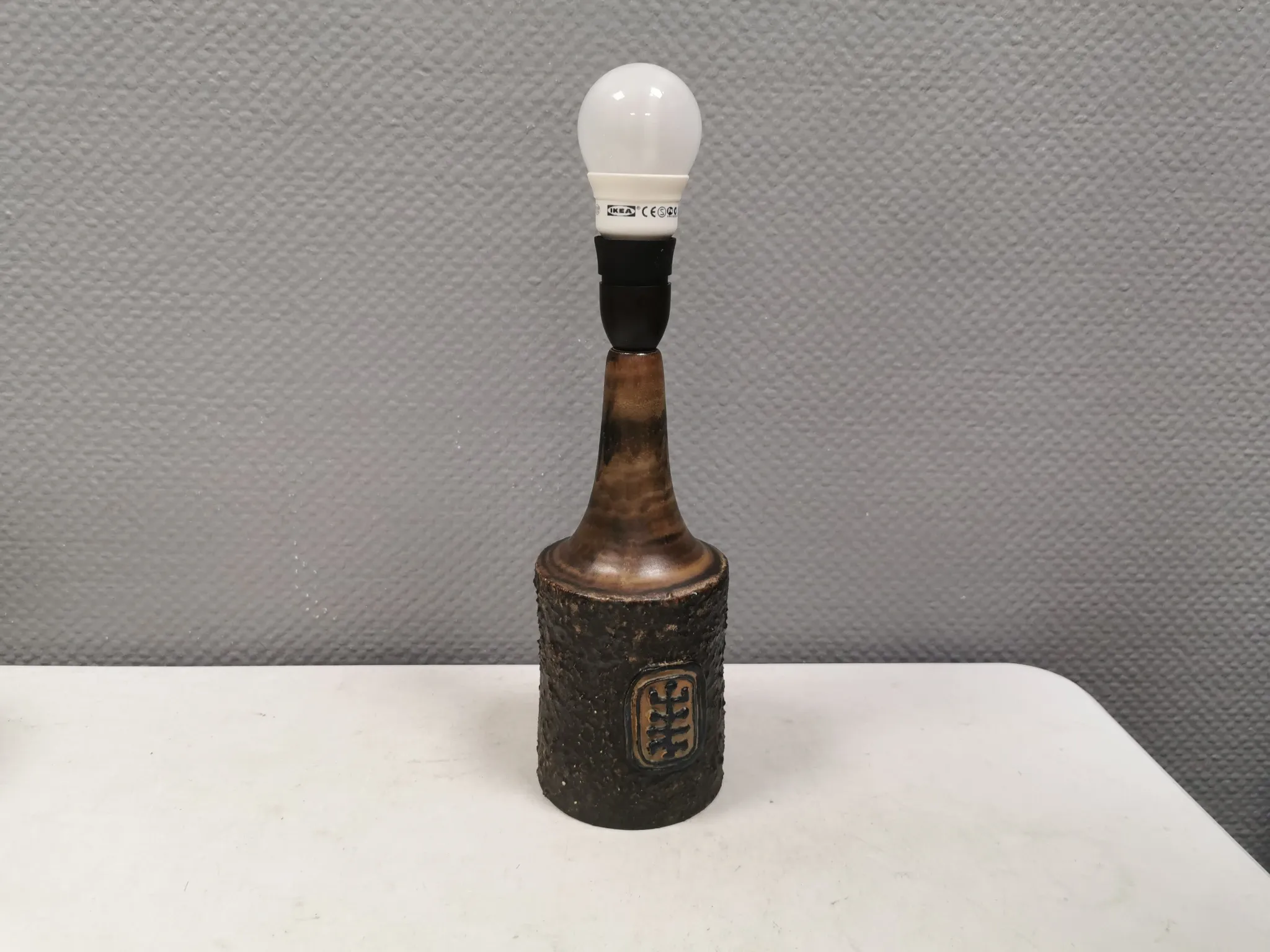 Lampe de table par Björn Ceramics, années 1960, Danemark.