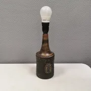 Lampe de table par Björn Ceramics, années 1960, Danemark.