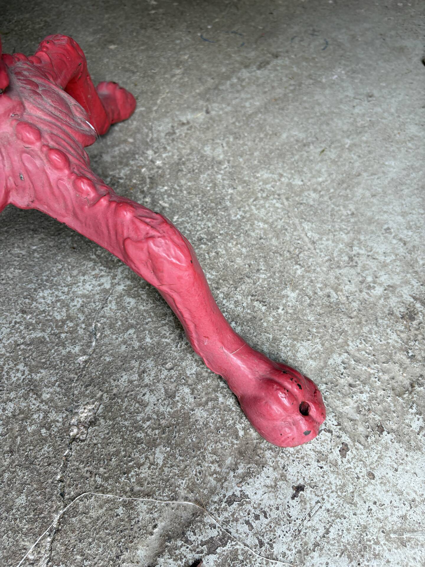 Bistro table, 19th century cast iron
