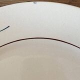 Complete Saint-Amand earthenware service, series 8549, 1940s
