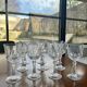 10 Stemmed glasses