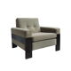 Vintage Brutalist armchair made in the 1970s