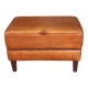 Sheepskin ottoman