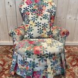 Fauteuil crapaud Napoléon III