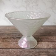 Coupes à glace fruits verre irisé