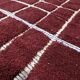 Handmade pure wool carpet, traditional Moroccan, size 200 x 300 cm.