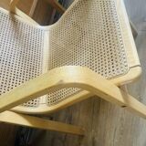 Chaises vintage cannage Olivo Pietro