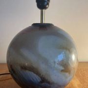 Pied de lampe en céramique artisanale